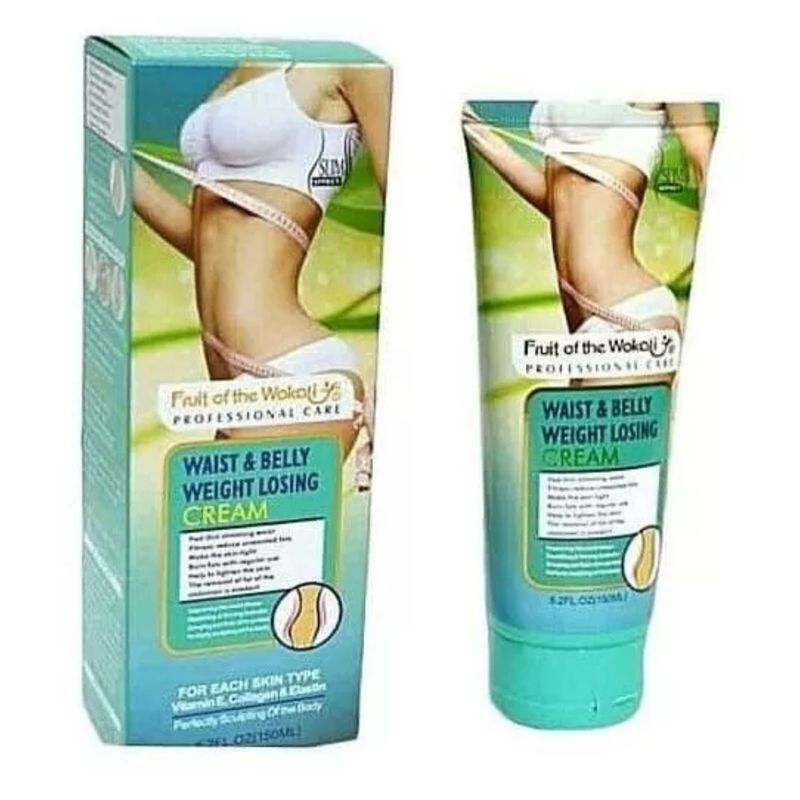 GENERICO - Pack x2 Crema Reductora Cintura y Vientre Con Colágeno y Elastina
