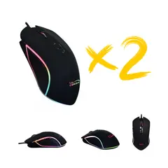 GENERICO - Promo x2 Mouse Stratos 4800dpi