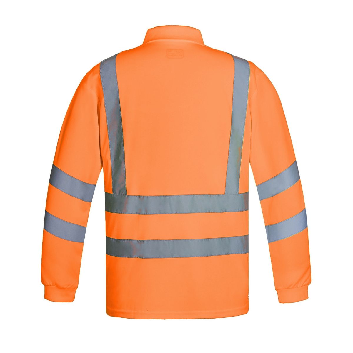 T-WORLD - Polera Polo Dry Fit Manga Larga Con Cinta Reflectiva