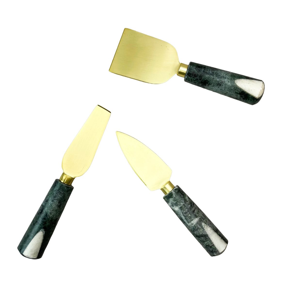 CONCEPTO MK - CUCHILLOS MÁRMOL DORADO