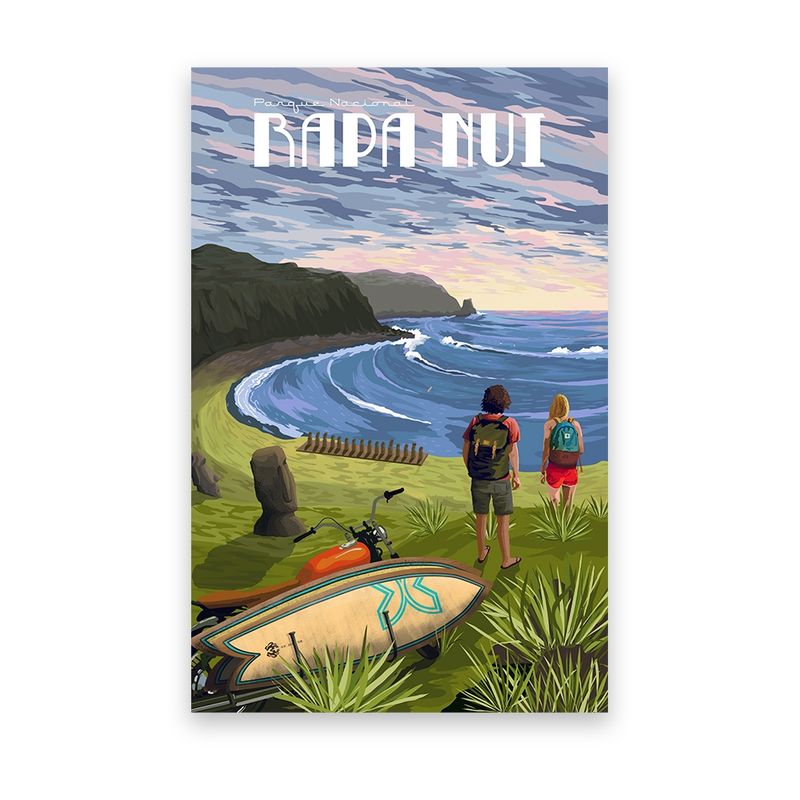 LENGA - Ilustración Rapa Nui