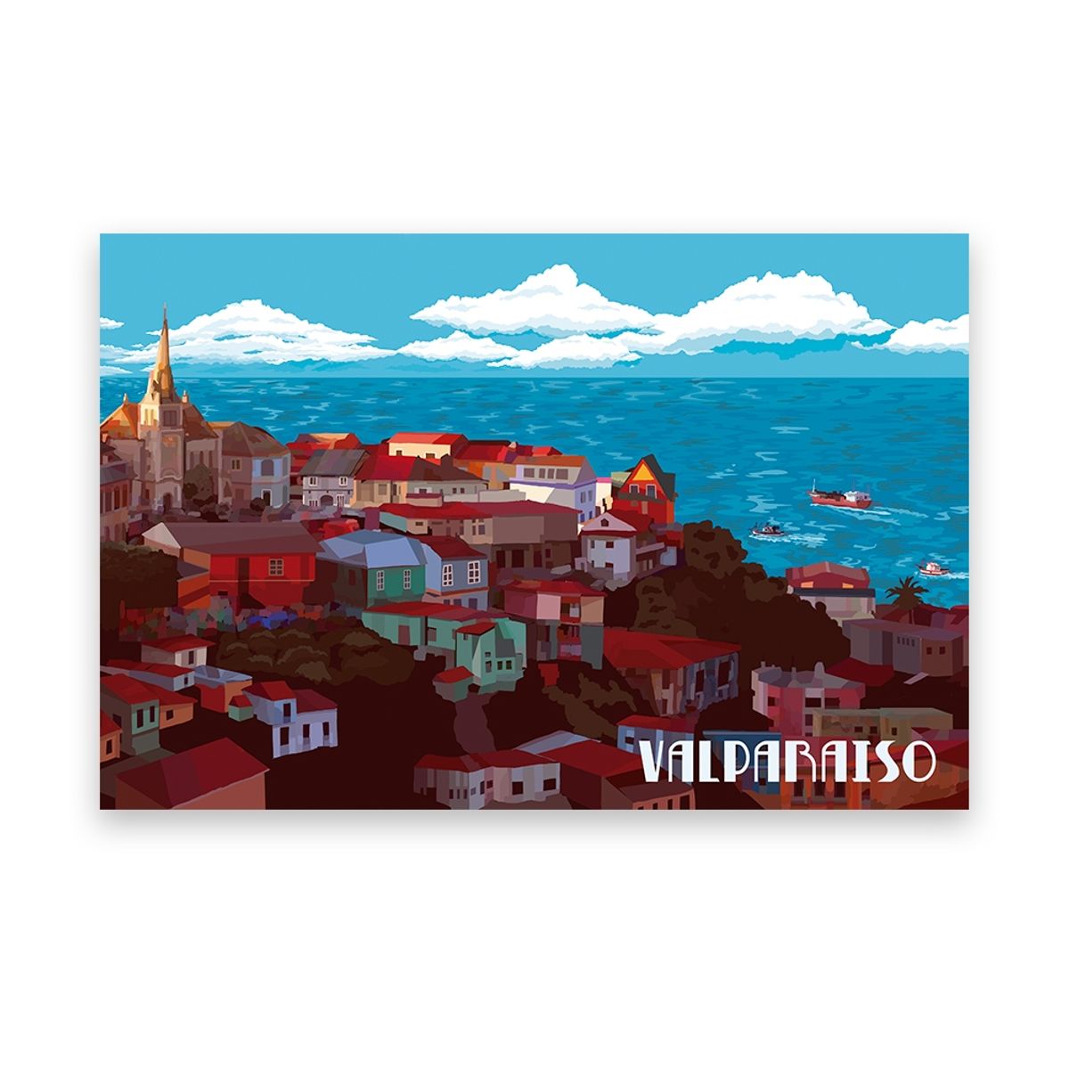 LENGA - Ilustración Valparaíso