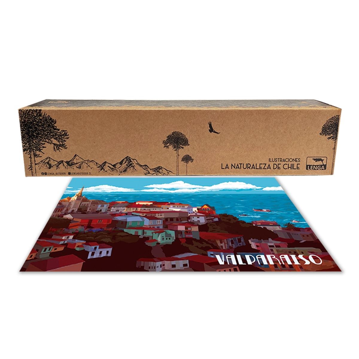 LENGA - Ilustración Valparaíso