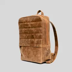 TRAUKO - Mochila Unisex Cuero Café Alaska