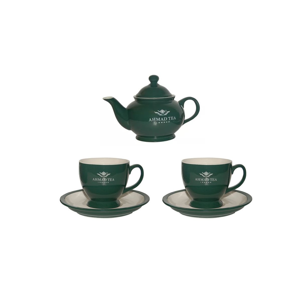 AHMAD TEA - tetera ahmad 370ml + 2 tazas