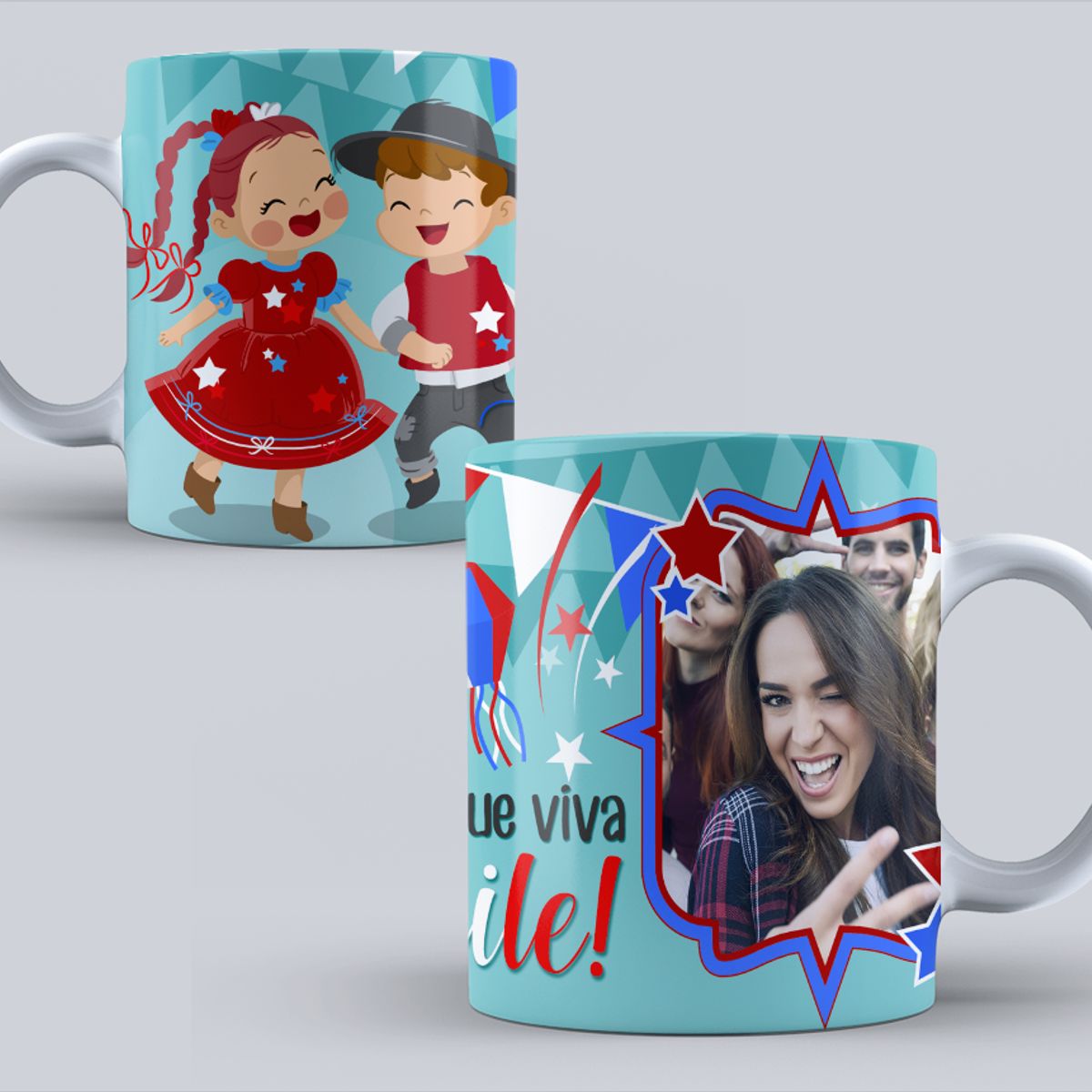 GENERICO - Tazón Tazones Fechas Patrias Collection mod 6-15