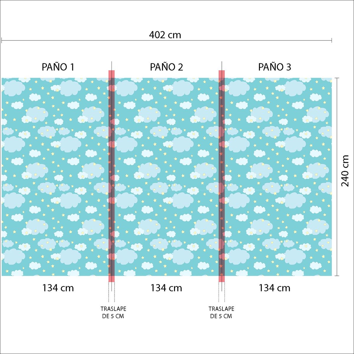 CARPENTER - Papel Mural Baby Silk 06 2,40x4,02 mts