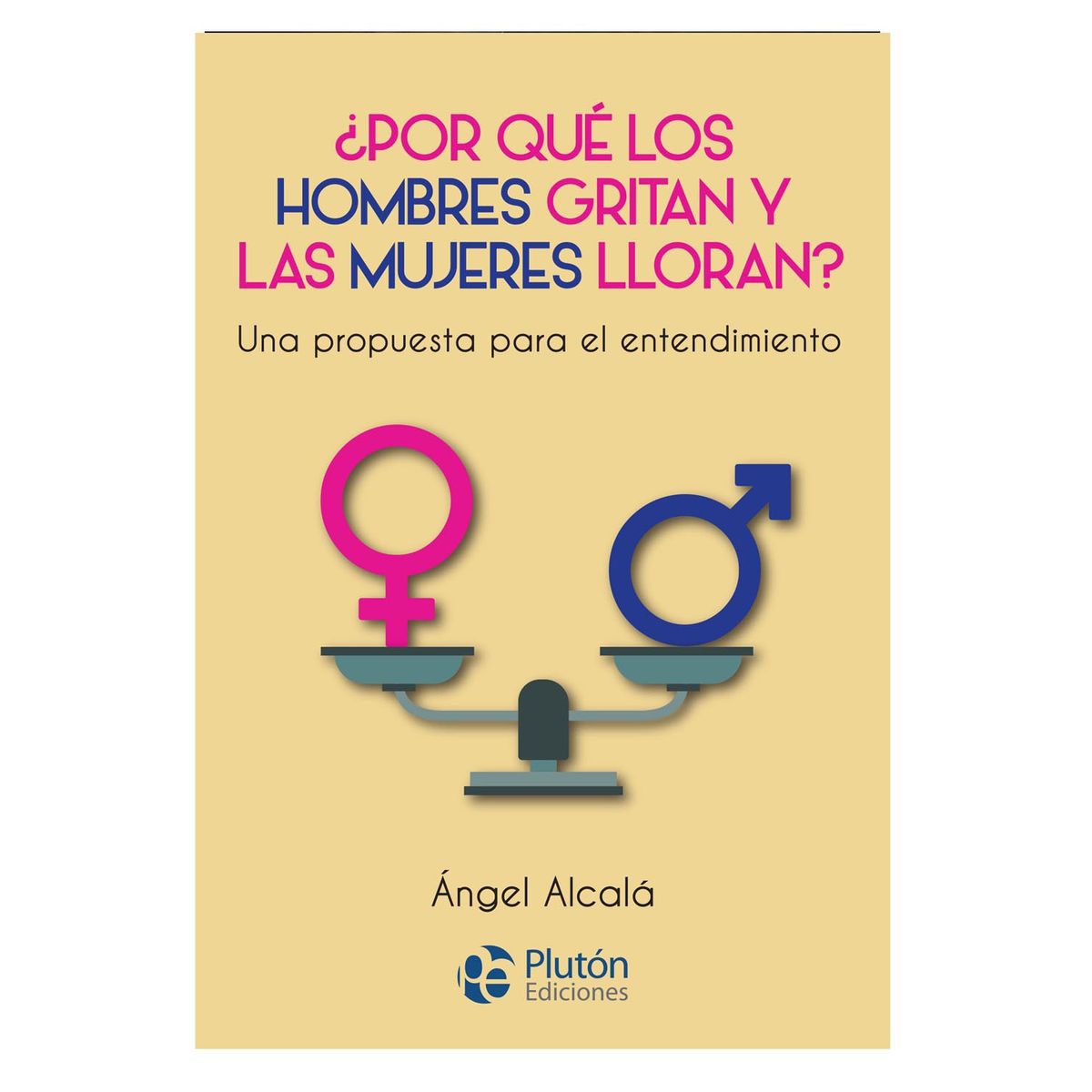 PLUTON EDICIONES - ¿Por qué los hombres gritan y las mujeres lloran