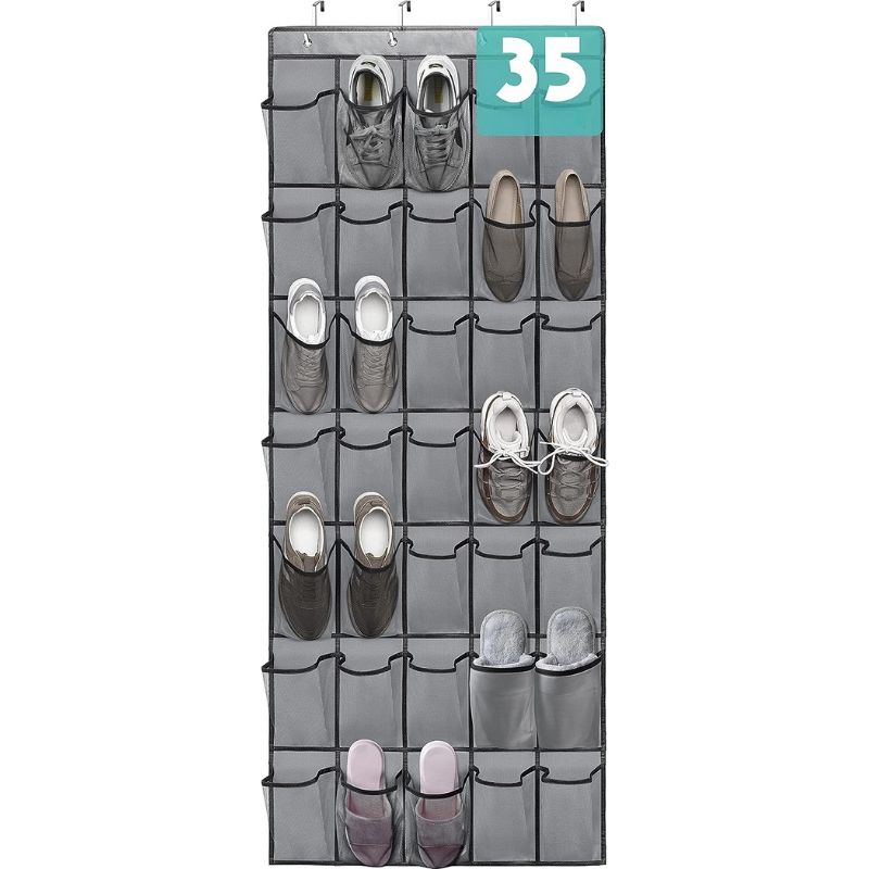 GENERICO - Zapatero Colgante Puerta Closet Organizador 35 Bolsillos