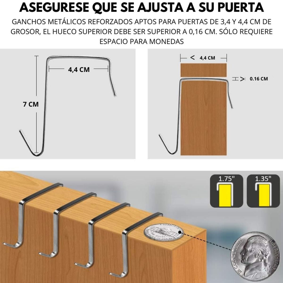 GENERICO - Zapatero Colgante Puerta Closet Organizador 35 Bolsillos