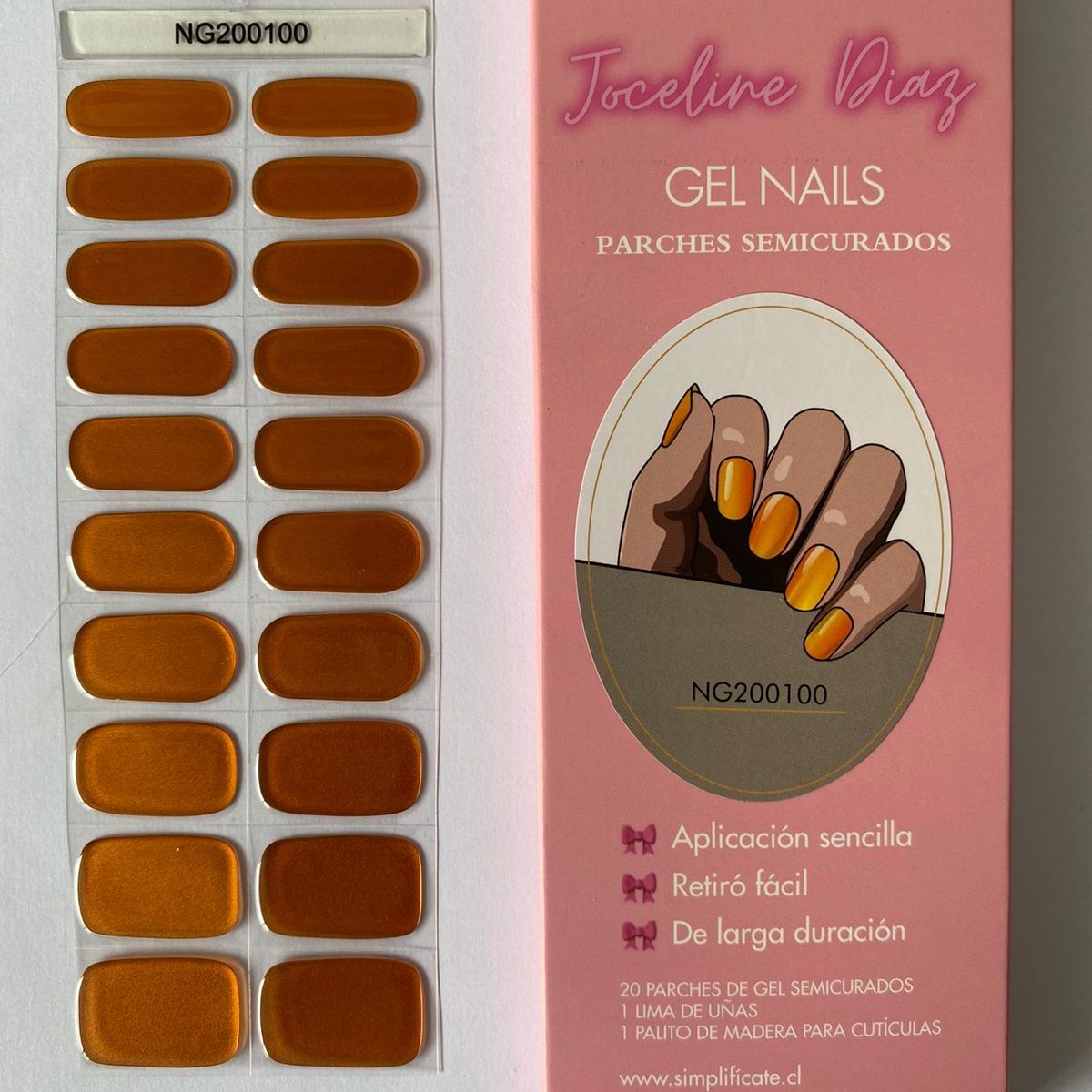 GENERICO - uñas gel semicuradas Joceline Diaz