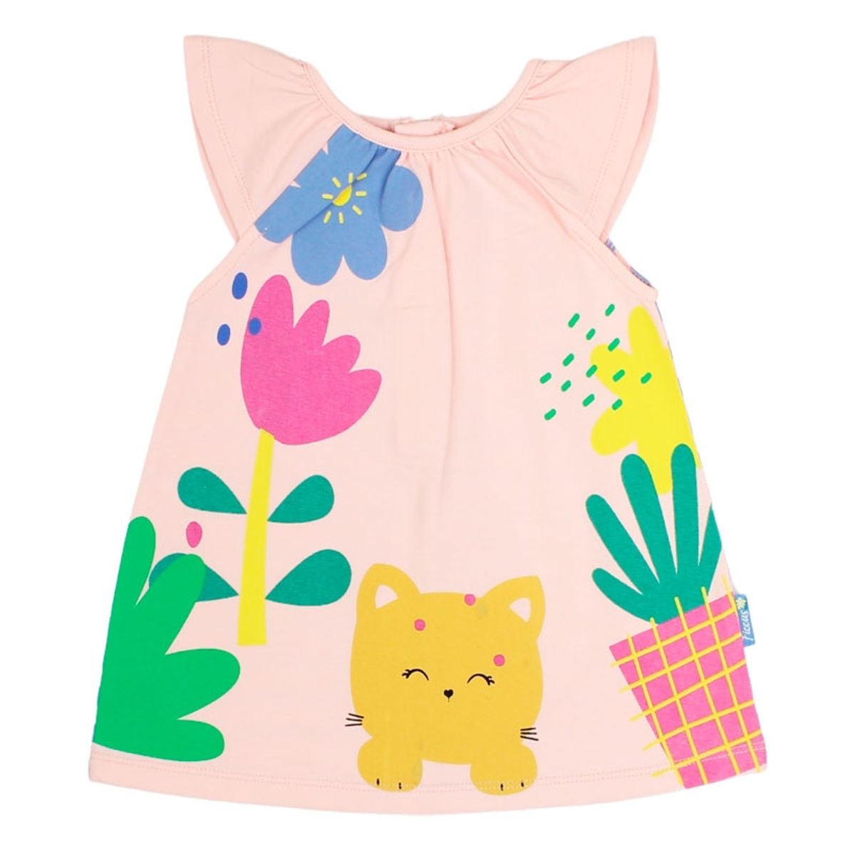 FICCUS - Vestido New Born Niña Festival Rosa