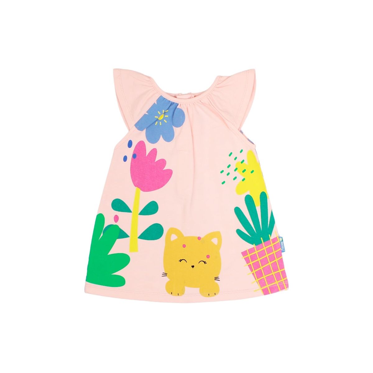 FICCUS - Vestido New Born Niña Festival Rosa