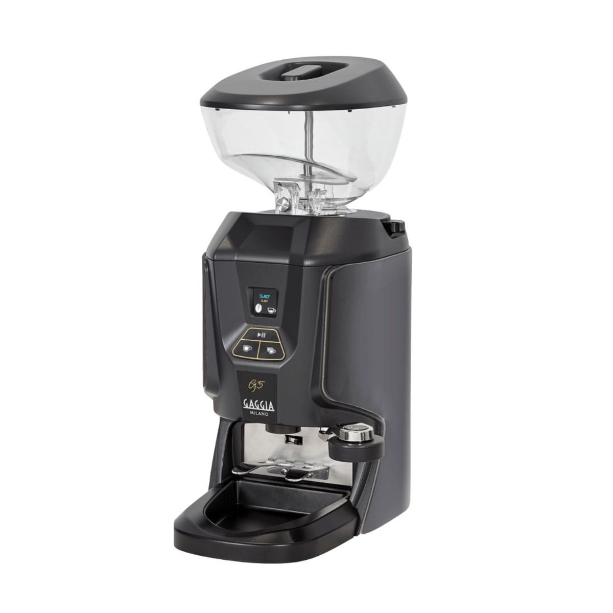 GAGGIA - Molinillo de Café Profesional Q5 - Color Negro