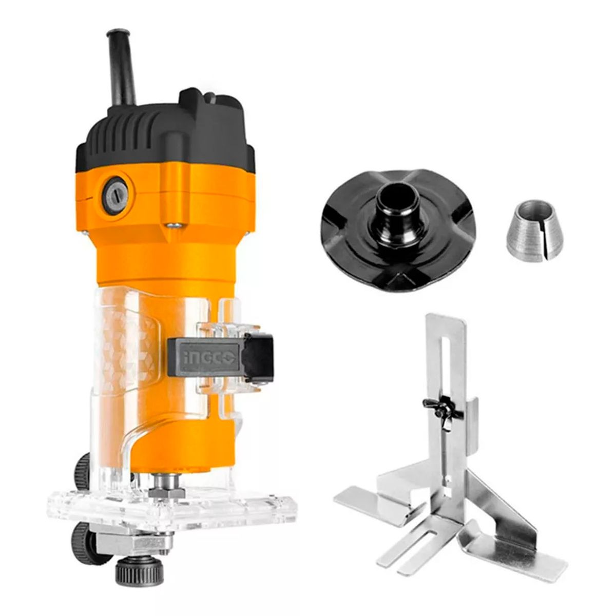 INGCO - Fresadora Router Tupi De Mano 6mm 14 600w Ingco Plm6001