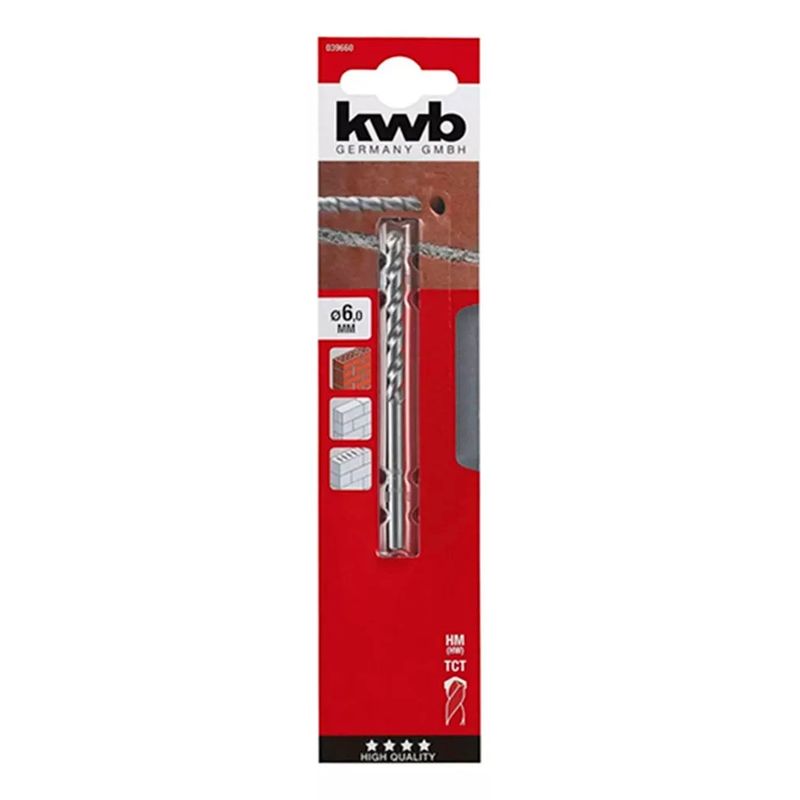KWB - Broca Para Concreto 6mm Kwb 039660