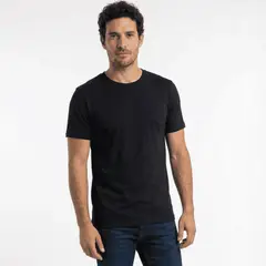 T-WORLD - Polera 100 % algodón manga corta básica 170 Grs. ideal para estampar