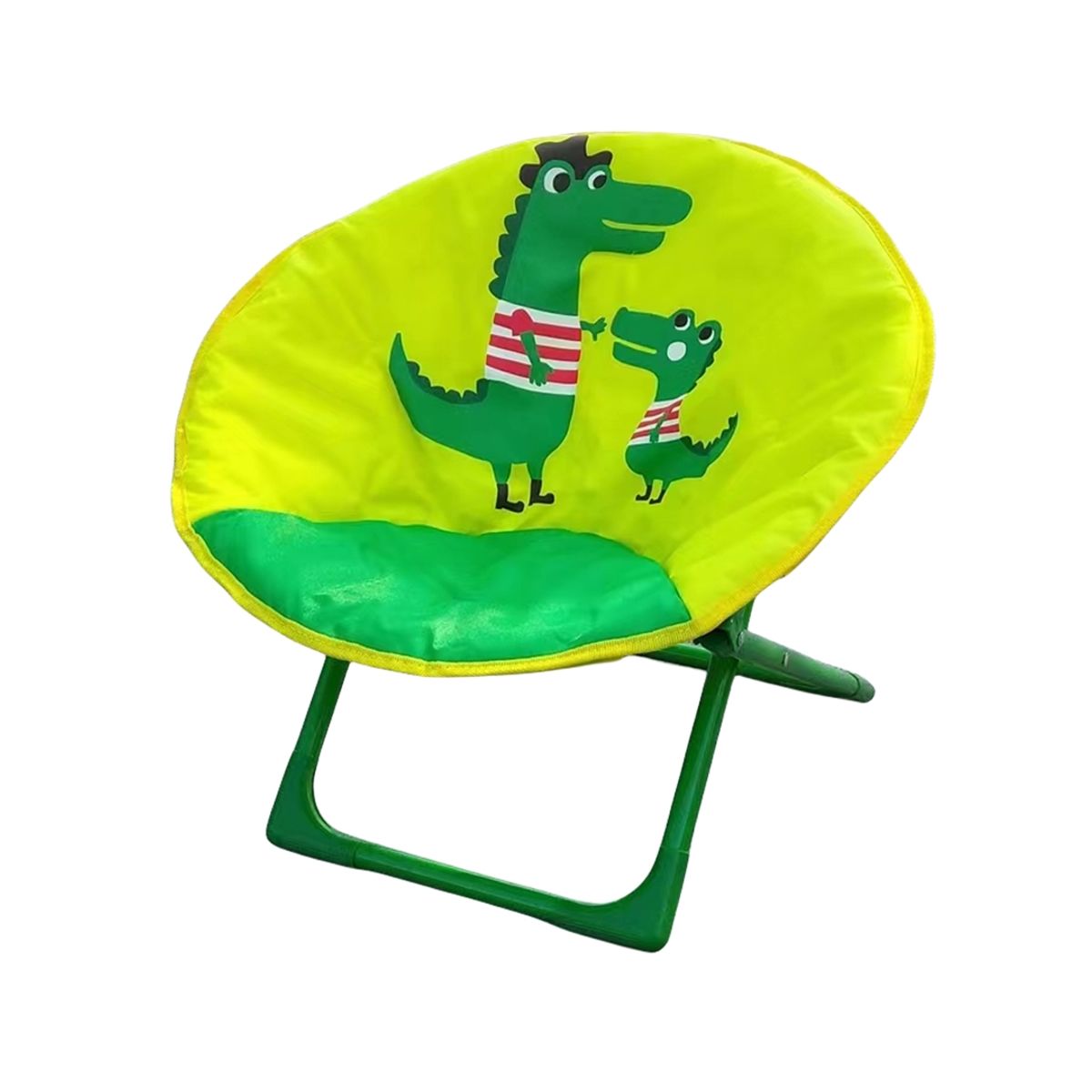 BABYLUNA - Silla Plegable Camping Animales Para Niños Cocodrilo