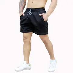 ADEMAN - Short Essential Blanck Algodon