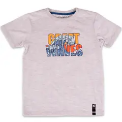 PILLIN - Polera Niño Gris claro