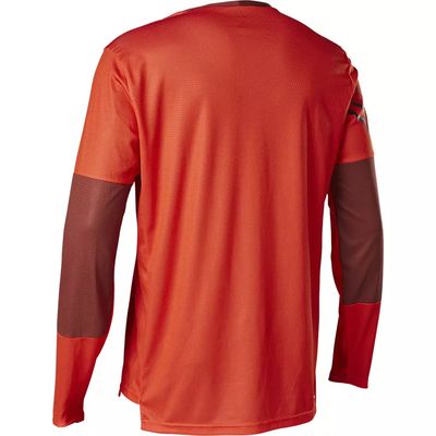 Imagen 2 del producto Polera Bicicleta Defend Moth Manga Larga Rojo