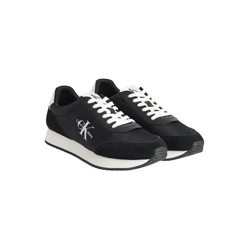 CALVIN KLEIN - Zapatilla Retro Runner Su-Ny Mono Negro Calvin Klein