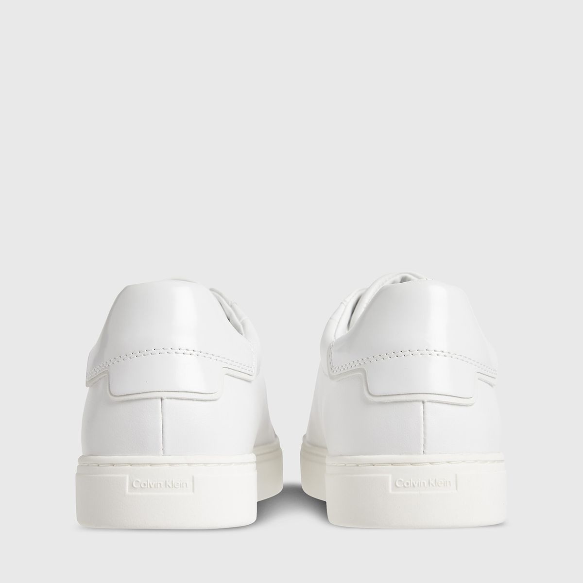 CALVIN KLEIN - Zapatilla Logo Cupsole Lace Up Blanco Calvin Klein