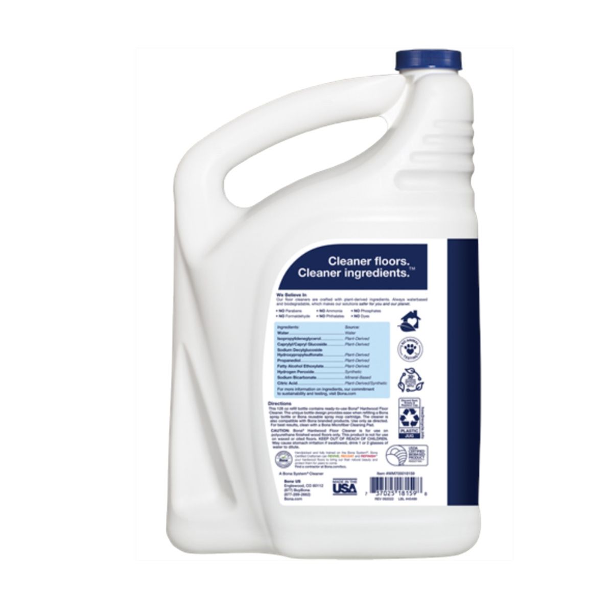 BONA - Recarga Limpiador de Pisos de Madera Vitrificados Bona 3.78 Lts BONA