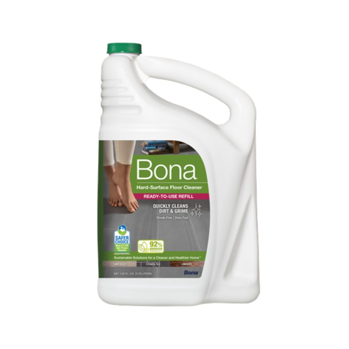 BONA - Recarga de Limpiador para Pisos Duros Bona 3.78 Lts BONA