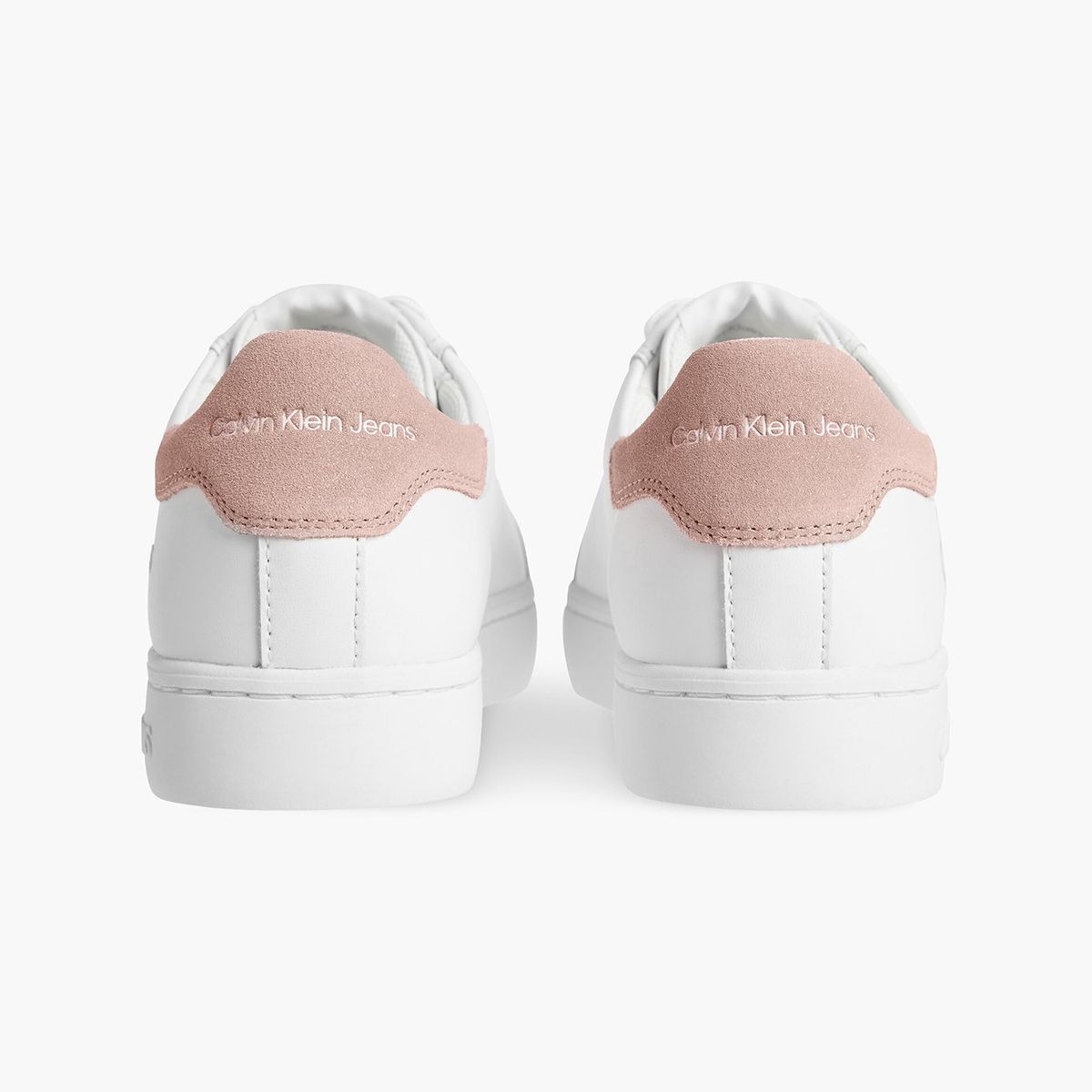 CALVIN KLEIN - Zapatilla Cupsole Laceup Logo Blanco Calvin Klein