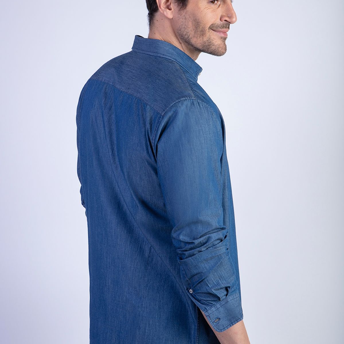 FEROUCH - Camisa Manhattan Denim F Azul Ferouch