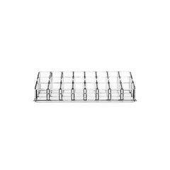 IMPORTCLICK - Organizador Cosmetiquero Multifuncional Labiales 8 Espacios Acrílico 22.5x9x5 CM