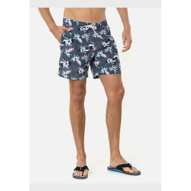 MAUI AND SONS - Traje de Baño Hawaiian Dark Elastic Waist Multicolor Hombre Maui and sons