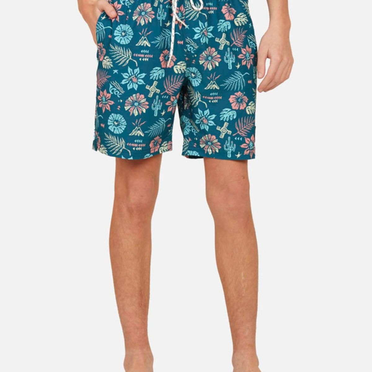 MAUI AND SONS - Traje de Baño Hawaiian Element Elastic Waist Multicolor Juvenil Maui and sons
