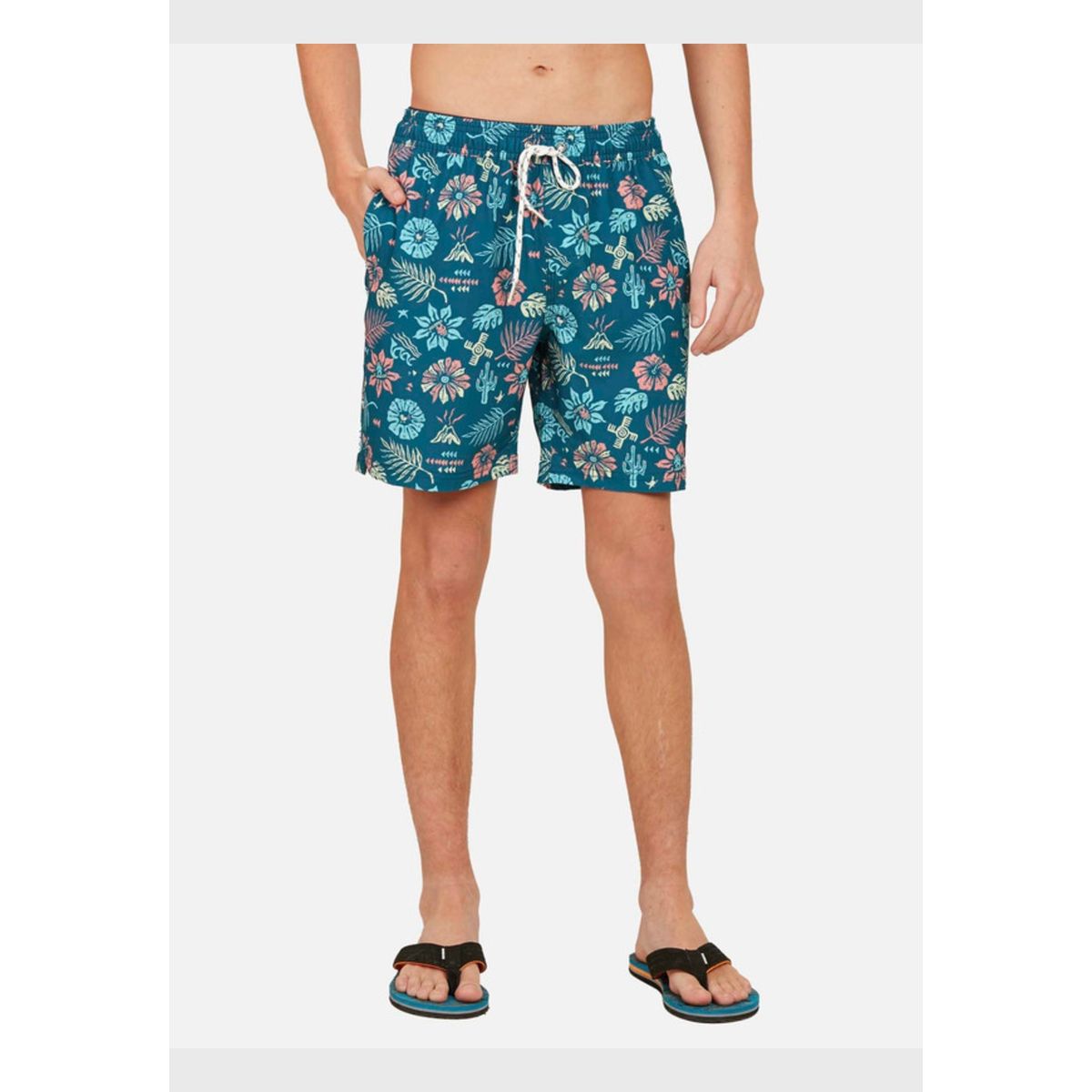MAUI AND SONS - Traje de Baño Hawaiian Element Elastic Waist Multicolor Juvenil Maui and sons