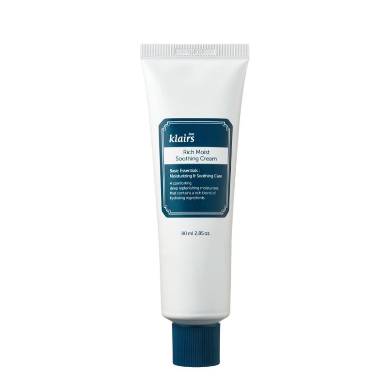 KLAIRS - Rich Moist Soothing Cream - Cosmética Coreana