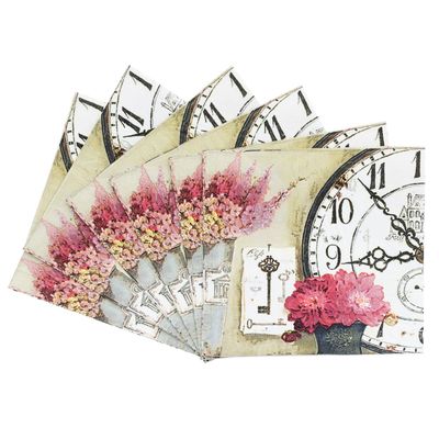 Imagen 2 del producto Pack 4 Paquetes De Servilletas Diseño Rosa