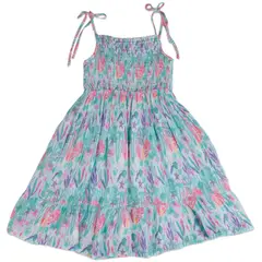PILLIN - Vestido Niña Agua