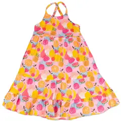 PILLIN - Vestido Niña Rosado - Rosa