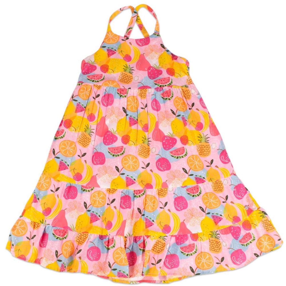 PILLIN - Vestido Niña Rosado Pillin - Rosa