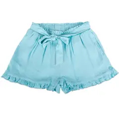 PILLIN - Short Niña Turquesa