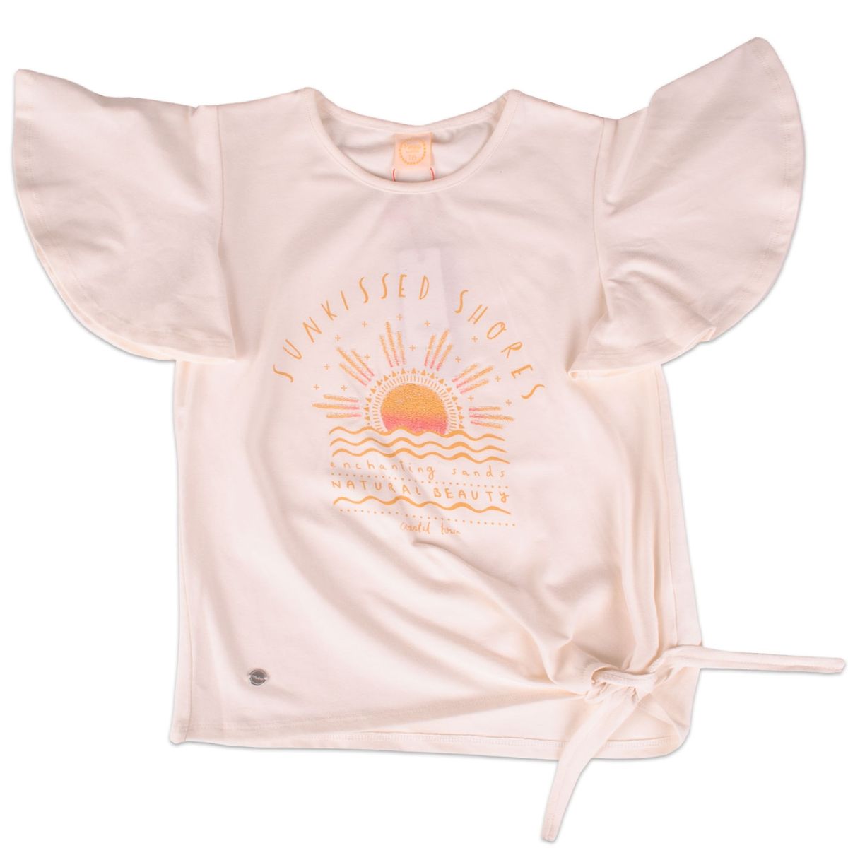 PILLIN - Polera Niña Blanco Pillin PILLIN