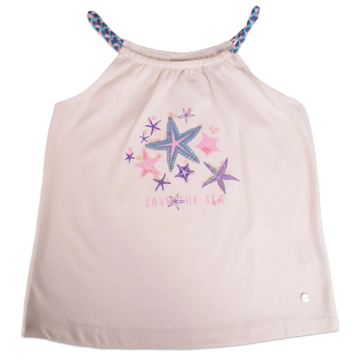 PILLIN - Polera Niña Blanco Pillin PILLIN