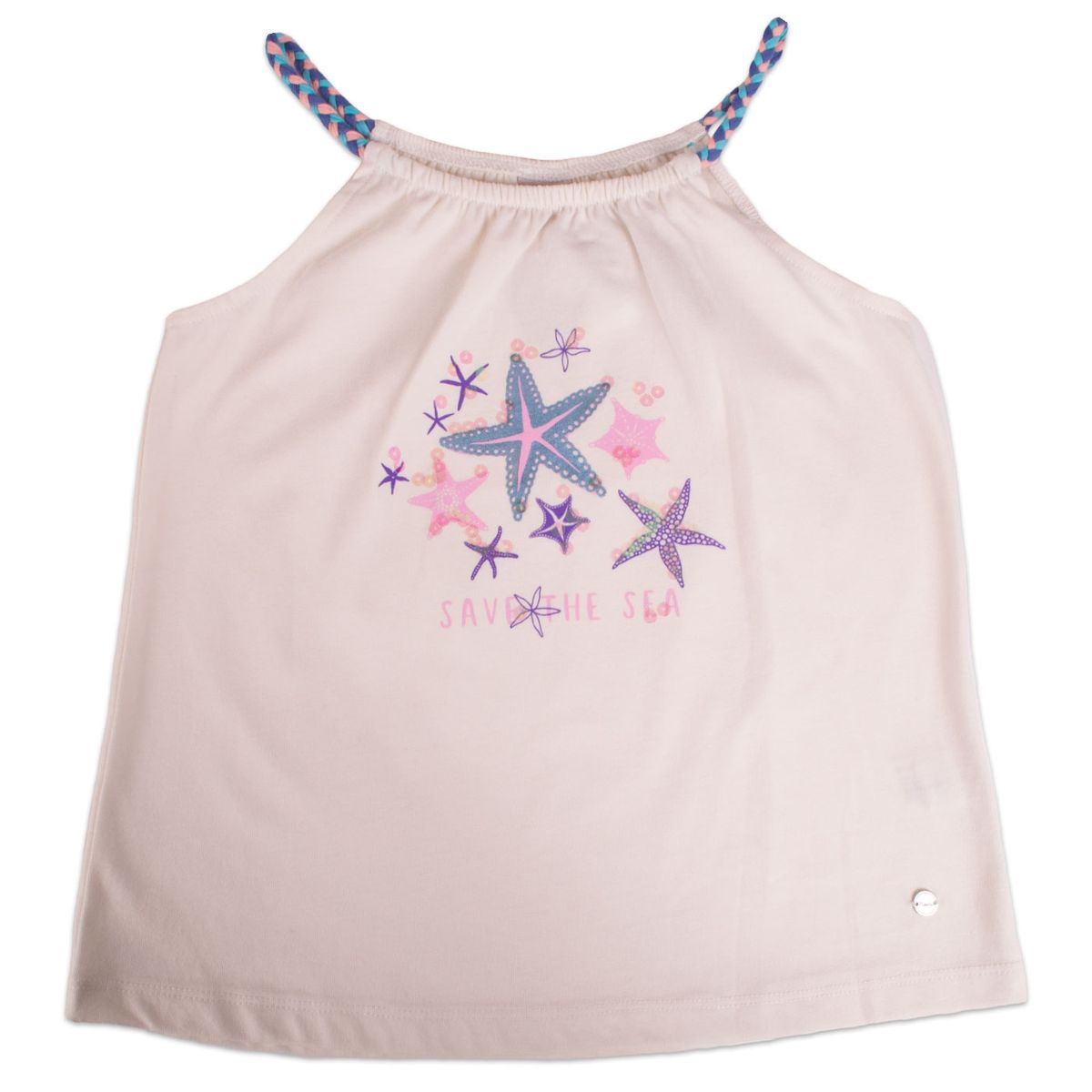 PILLIN - Polera Niña Blanco Pillin PILLIN