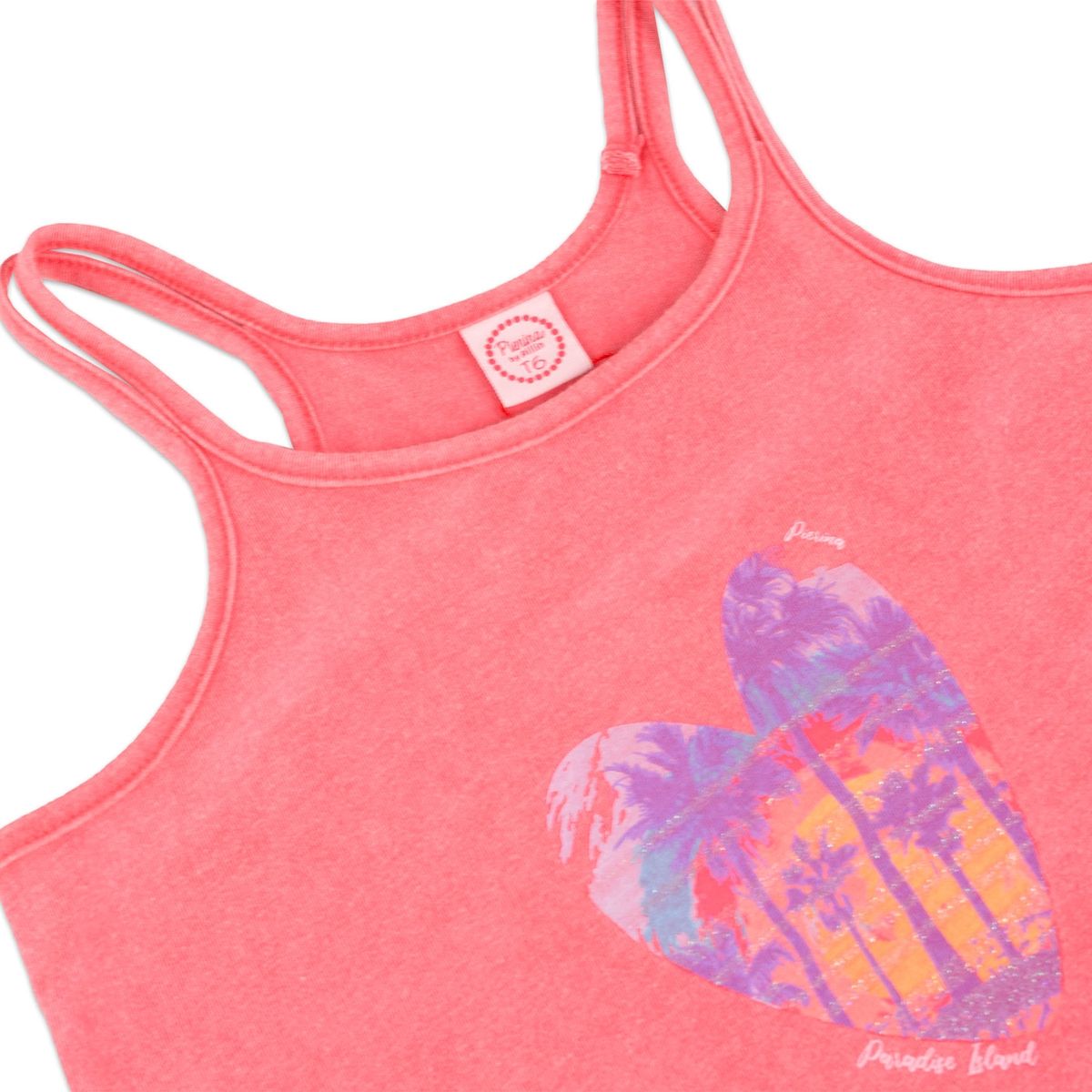 PILLIN - Polera Niña Rosa chicle Pillin PILLIN