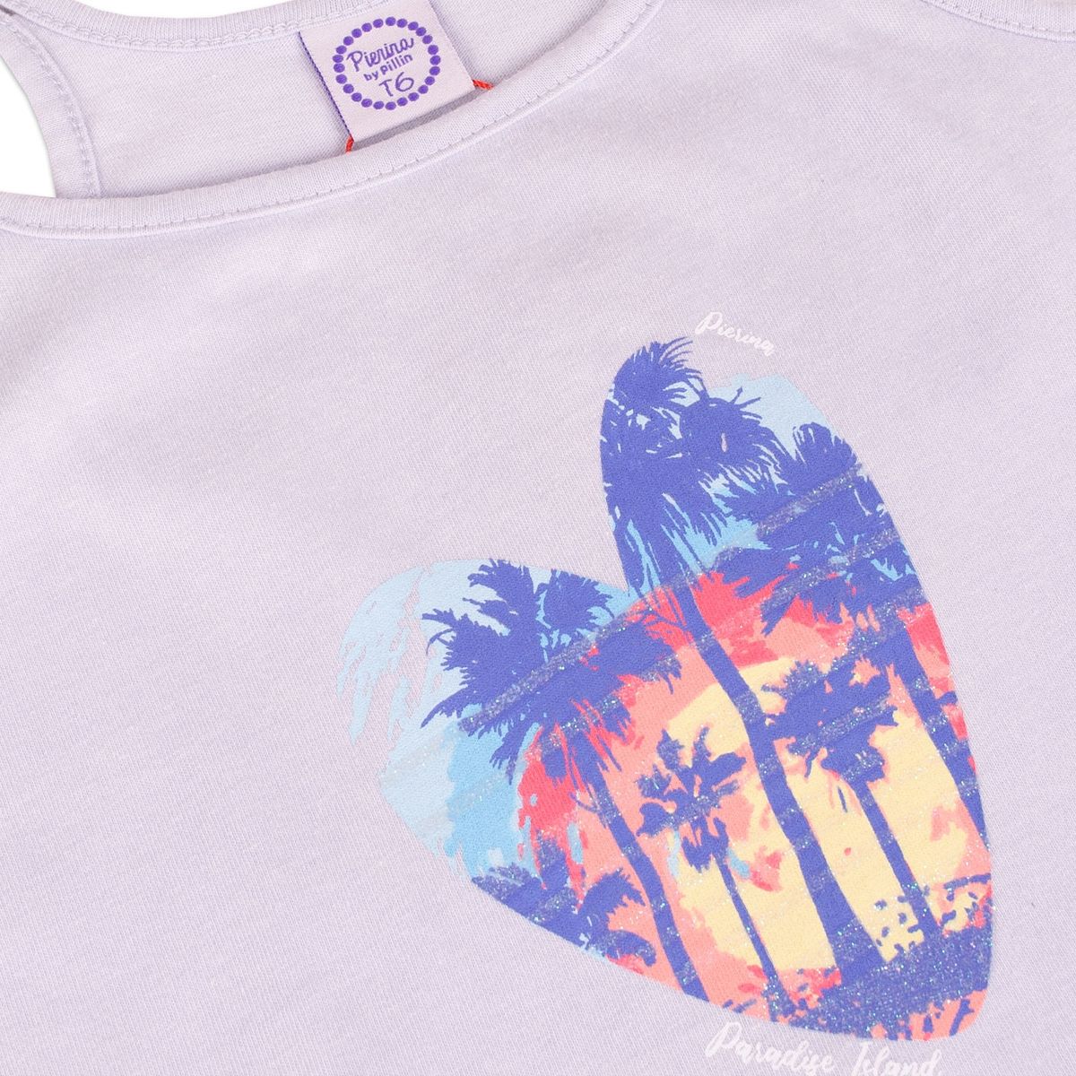 PILLIN - Polera Niña Celeste Pillin PILLIN