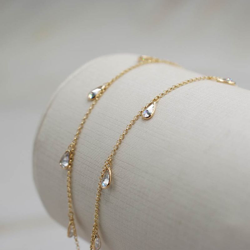 ELLA JOYAS - Collar Ariel Oro Amarillo 18k
