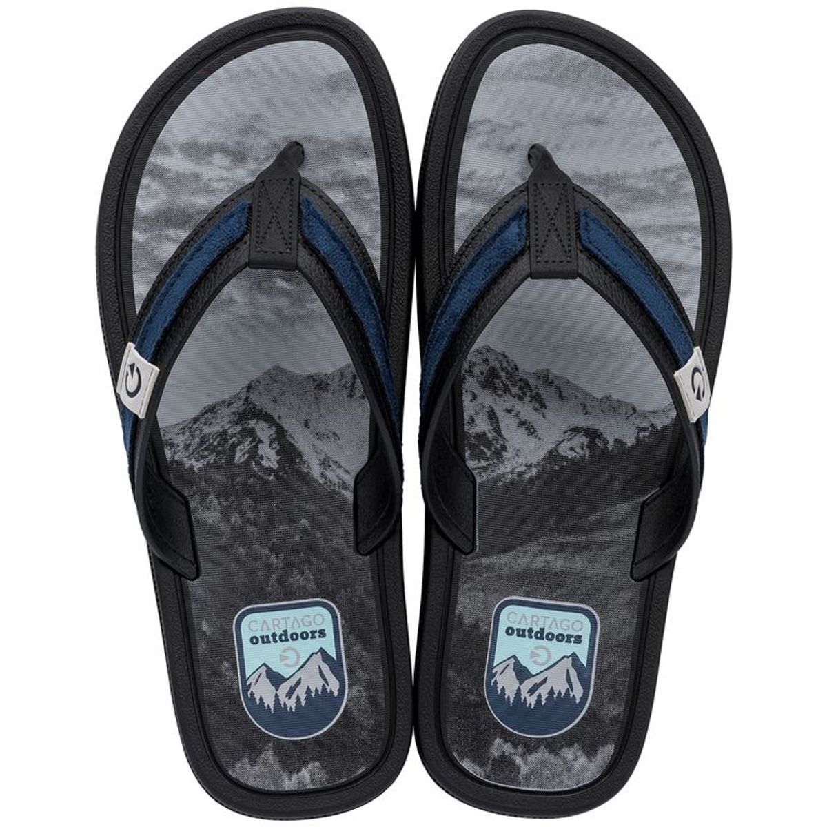 CARTAGO - Sandalia Hombre Azul Mallorca 015 Cartago