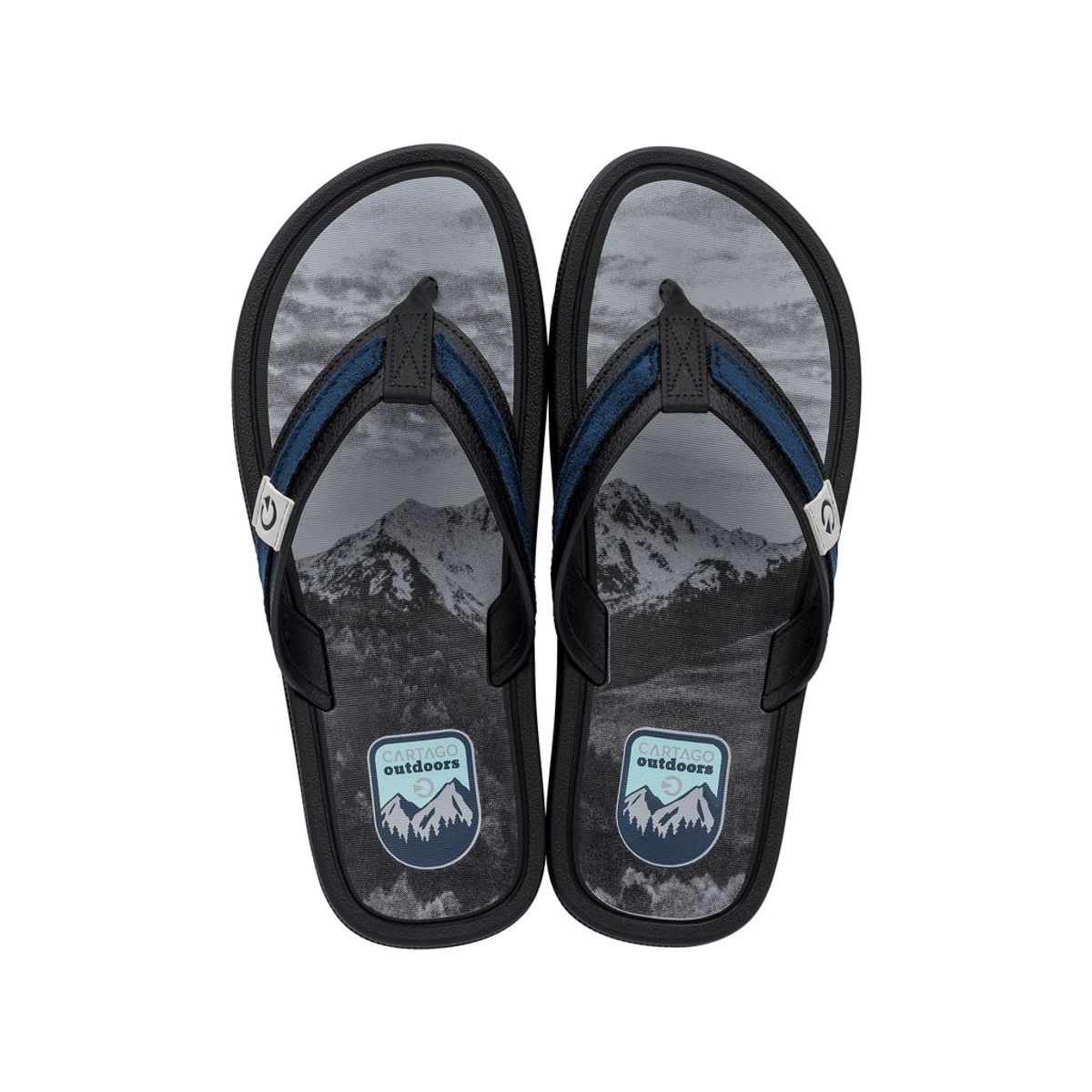 CARTAGO - Sandalia Hombre Azul Mallorca 015 Cartago