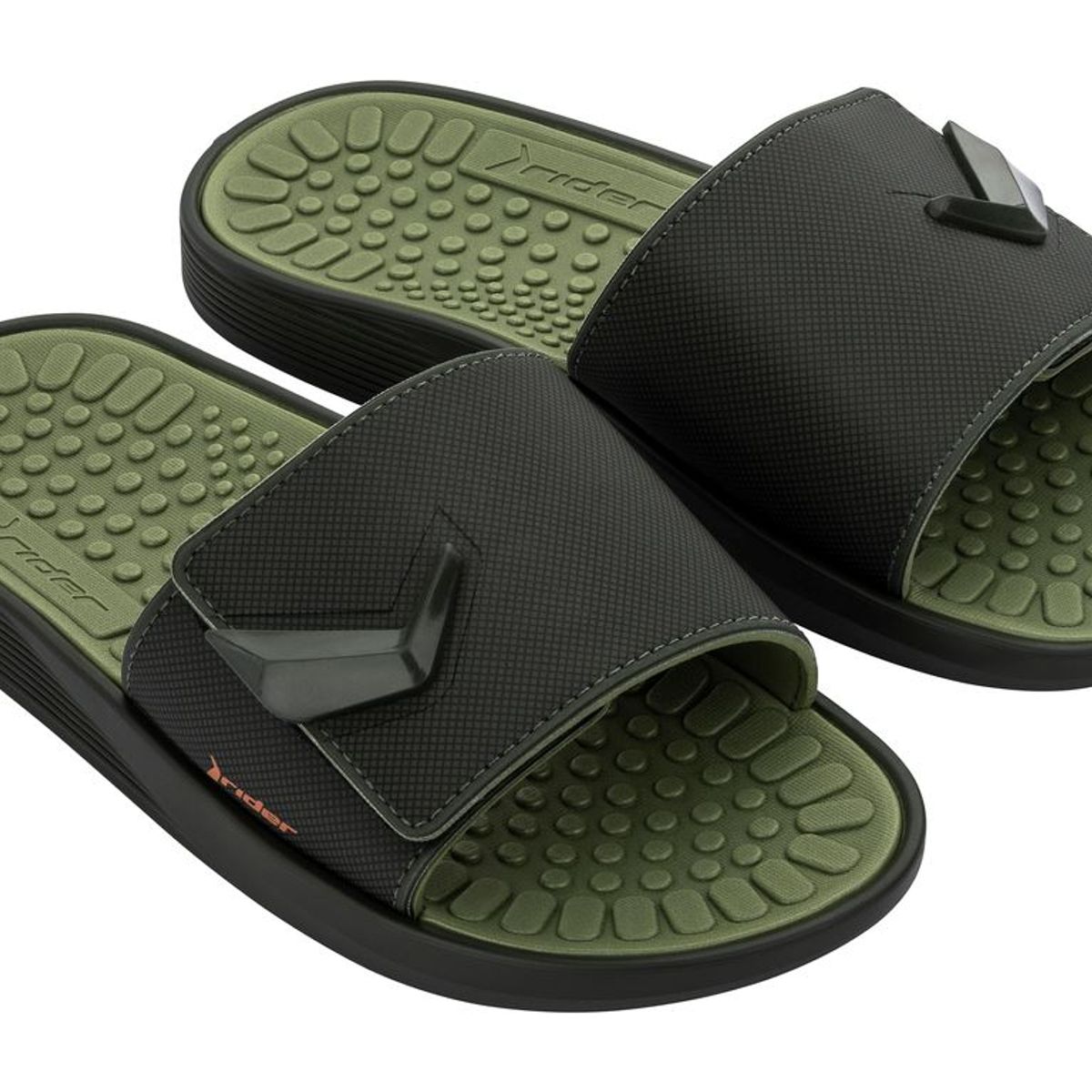 RIDER - Sandalia Hombre Verde Street Slide 406 Rider